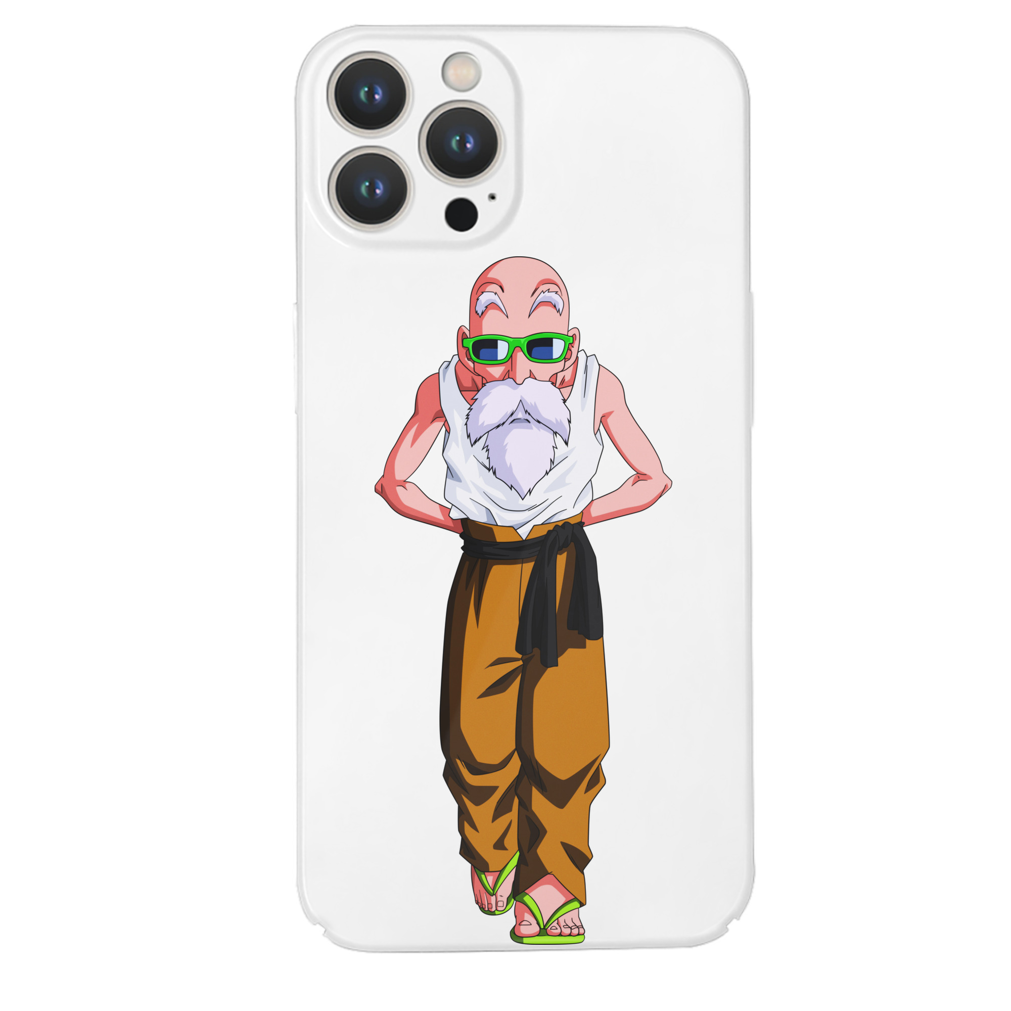 （画像用） ドラゴンボール 亀仙人（かめせんにん） DRAGON BALL Master Roshi Kame Sennin 【iPhone 14シリーズ対応】ハードケース